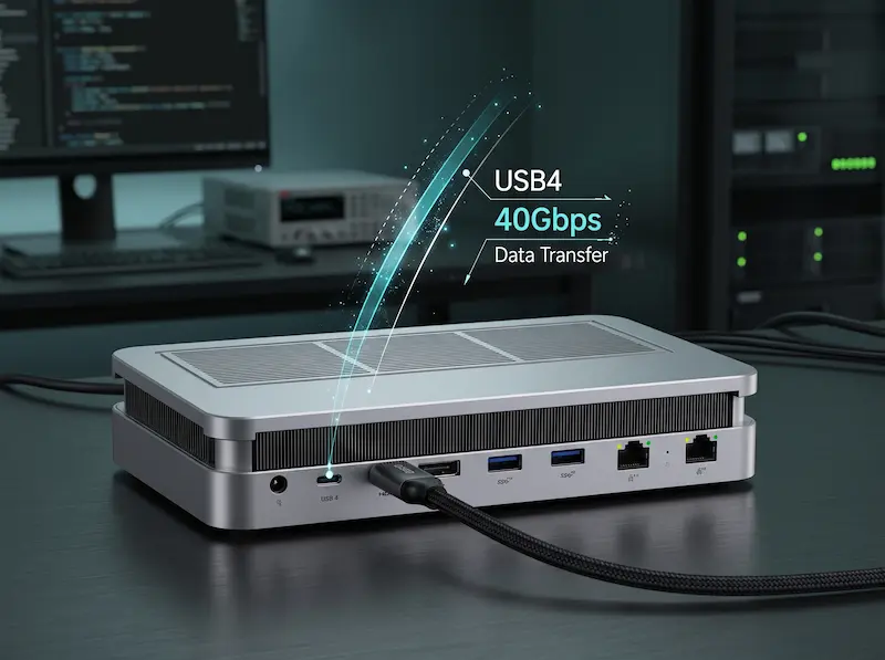 Dual USB4 40Gbps